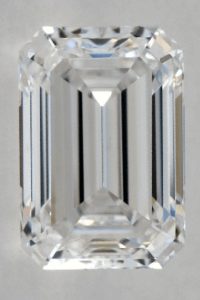 1.01 CARAT E VS2 EMERALD CUT DIAMOND