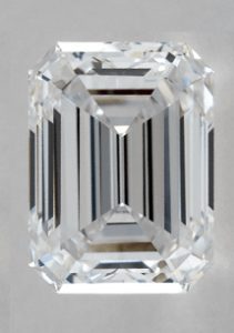 2.40 CARAT D VS2 EMERALD CUT DIAMOND