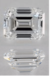 E Color Emerald Cut Diamonds