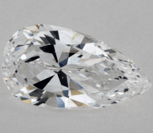ELONGATED 1.01 CARAT D VS1 PEAR SHAPE DIAMOND