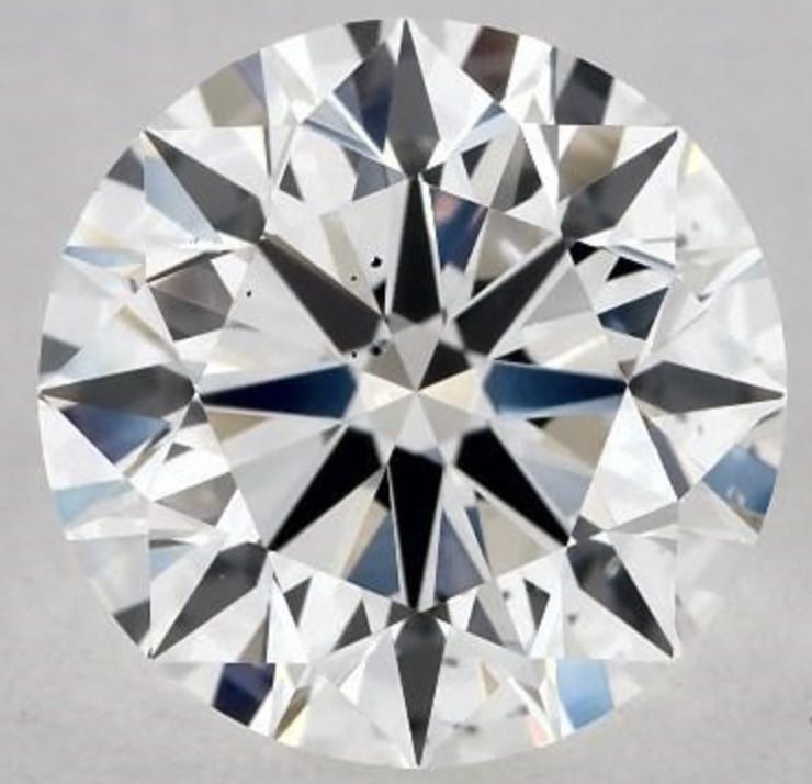 Faint Fluorescence 1.00 CARAT F-VS2 EXCELLENT CUT ROUND DIAMOND Faint Fluorescence 1.00 CARAT F-VS2 EXCELLENT CUT ROUND DIAMOND