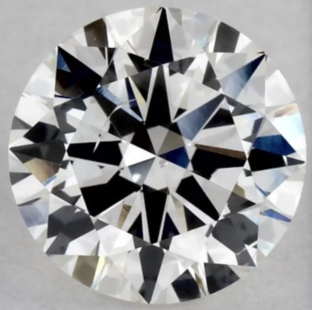 SI2 Diamond with Large Feather Inclusion SI2 diamond with a prominent feather inclusion that may be visible without magnification