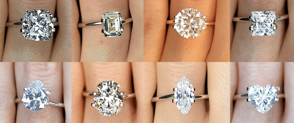 The Classic 8 Diamond Shapes